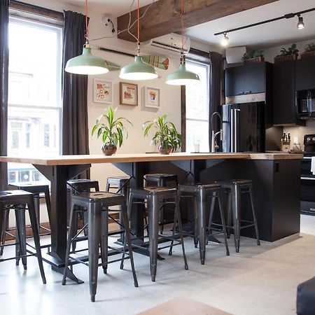 Le Bed & Cocktail - Appartement Sur L'Avenue Du Mont-Royal มอนทรีอัล ภายนอก รูปภาพ